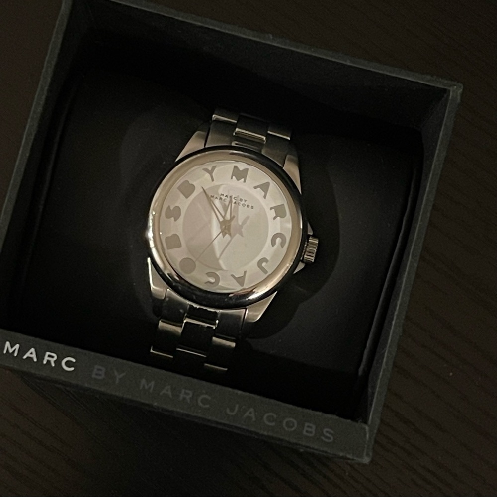 Marc by Marc Jacobs Silver Link Watch